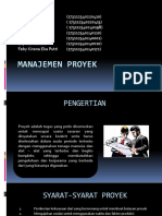 Manajemen Proyek