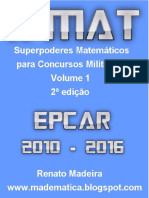 Livro X-MAT Volume 1 EPCAr 2010-2016