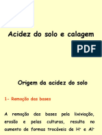 Acidez e Calagem Do Solo