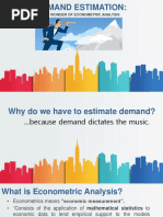 Chap 4 Report - Demand Estimation