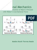 Relational Mechanics Mach Weber