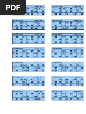 lotto tickets 201 214 pdf
