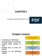Chapter 5 Global Orientations To Business