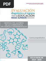 Ciencias Experimentales - Estudiante