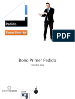 Bono Primer Pedido Hinode