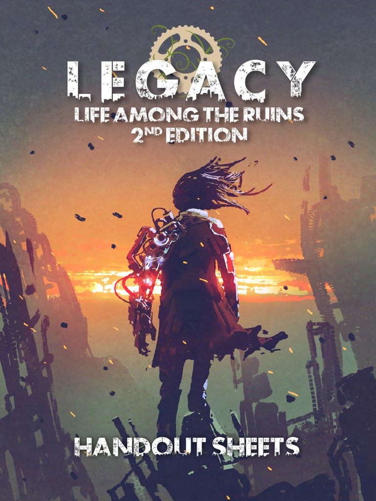 Legacy Life Among The Ruins 2nd Edition Handout Sheets Pdf Agriculture Foods
