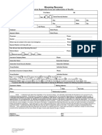 Wyoming Recovery: Patient Registration Form and Authorization of Benefits