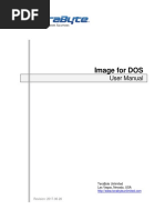 Image For DOS: User Manual