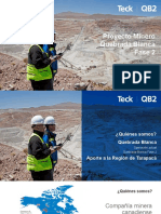 Presentación Teck Congreso Cochilco 2018 PDF