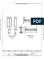 Schedule of Doors Scale: Nts Beam and Footing Scale: NTS: Produced by An Autodesk Student Version
