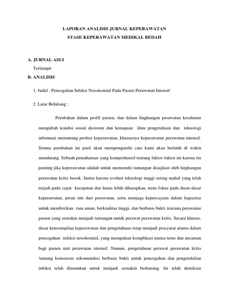 Analisis Jurnal Ners Pdf
