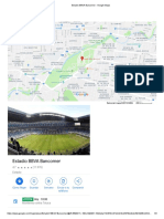 Estadio BBVA Bancomer - Planos PDF