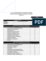 Formatos de Mantenimiento