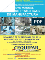 Buenas Prácticas de Manufactura: Nuevo Manual