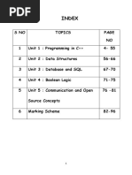 Objective Type Questions of Computer Science - XI-XII