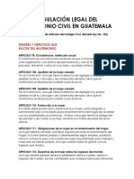 Regulación legal del matrimonio en Guatemala