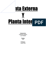 Planta Externa y Planta Interna