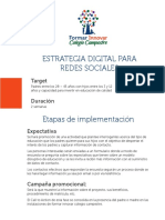 Estrategia de Marketing Digital