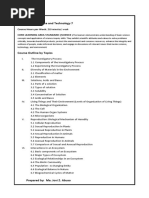 Course Title: Science and Technology 7: Course Hours Per Week Core Learning Area Standard: (Science