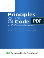 ADA Code of Ethics 2018 PDF