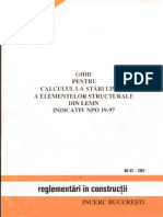 Reglementari in Constructii Incerc Bucuresti- Indicativ Npo 19-97