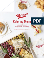 Murrays Cheese Catering Menu 2019