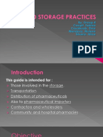 Good Storage Practices For Pharmaceuticals Edited Final