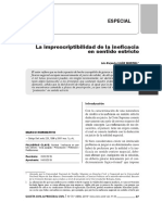 La Imprescriptibilidad de La Ineficacia PDF