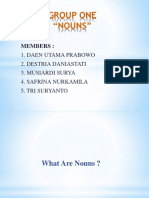 Group One "Nouns": Members