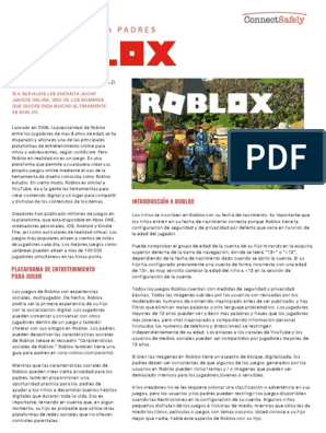 Guia Roblox Xd Privacidad En Internet Point And Click - guia roblox para padres