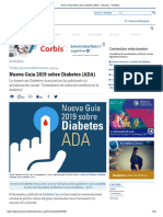 Resumen Nueva Guía 2019 Sobre Diabetes (ADA) - Artículos - IntraMed