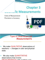 S C I e N T I F I C Measurements