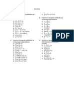 Ejercicios de Integrales Por Partes Trig y Descp