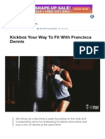 Kickbox Your Way To Fit With Francisca Dennis - Muscle & Strength