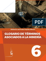 Glosario de Términos Asociados A La Minería - VENEZUELA