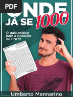 Onde Já Se 1000 - O Guia Prático Para a Redação Do ENEM - Umberto Mannarino