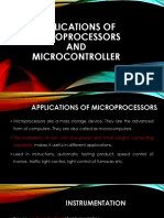 Applications of Microprocessors