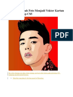 Trik Mengubah Foto Menjadi Vektor Kartun Ala Photoshop CS5