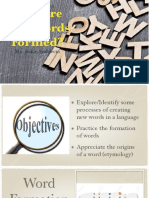 Word Formation Processes