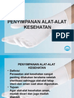 Penyimpanan Alat-Alat Kesehatan