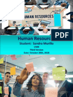 Human Resources: Student: Sandra Murillo