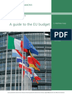 A Guide To The EU Budget: Briefing Paper