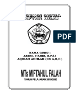 Cover Absen Dan Daftar Nilai 2019