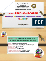 Project EASIER Class Reading Intervention Program