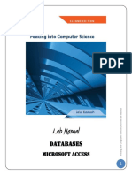 Access Lab Manuel PDF