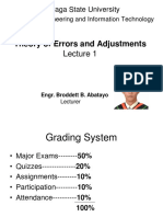 GE 105 Lecture 1