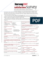 Job Satisfaction: Survey