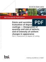 Paints and Varnishes - Evaluation of Degradation of Coatings - Designation of Quantity and Size of Defects, and of Intensity of Uniform Changes in Appearance