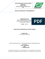 Manual de Procesos y Procedimientos