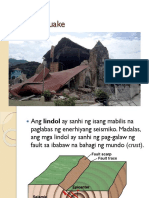 Unang Yunit Aralin 13 Part II Earthquake